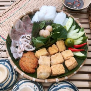 Bun dau mam tom ngon